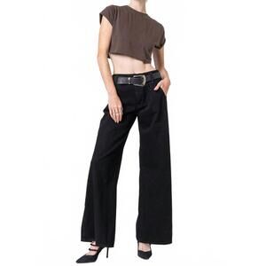 NEW NOEND athena wide leg jeans in hackney